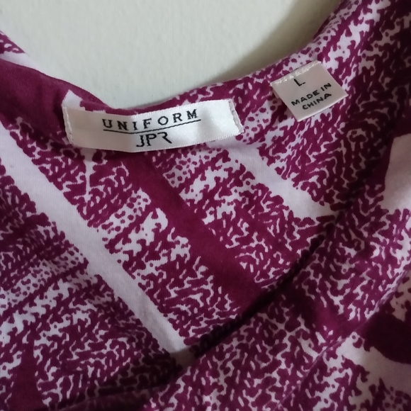 Ladies Uniform JPR Purple/ White Top Size Large - Picture 3 of 4